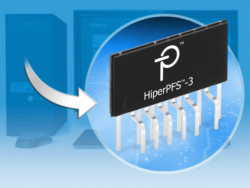 Power Integrations' HiperPFS-3 PFC ICs  target light-load performance